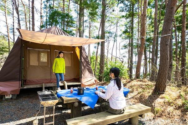 休暇村気仙沼大島キャンプ場 宮城県 キャンプイズムフィールド Campismfield