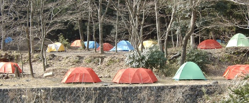 滝沢園キャンプ場 神奈川県