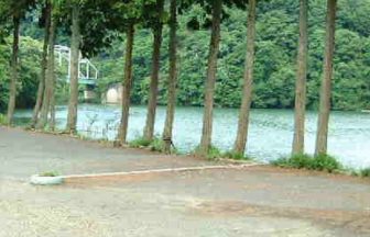 秋山川キャンプ場　サイト