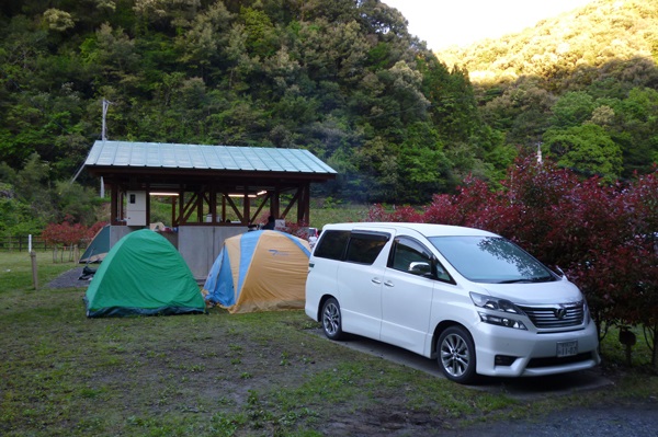 清流の森 大川原峡キャンプ場 鹿児島県