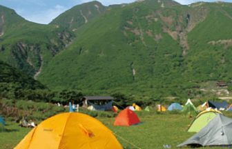 坊ガツル野営場　サイト