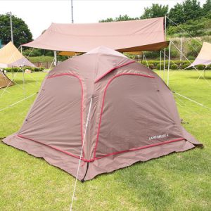 テントの中まで360度 Snow Peakランドブリーズ4