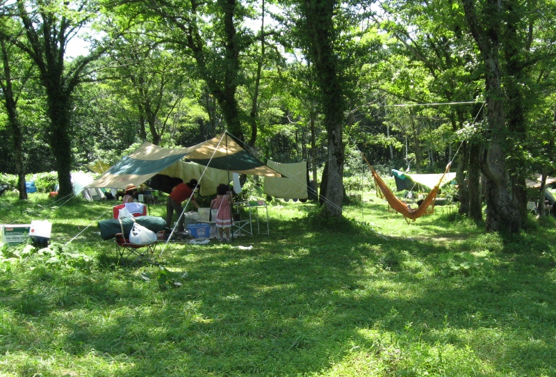 休暇村妙高 笹ヶ峰キャンプ場 新潟県