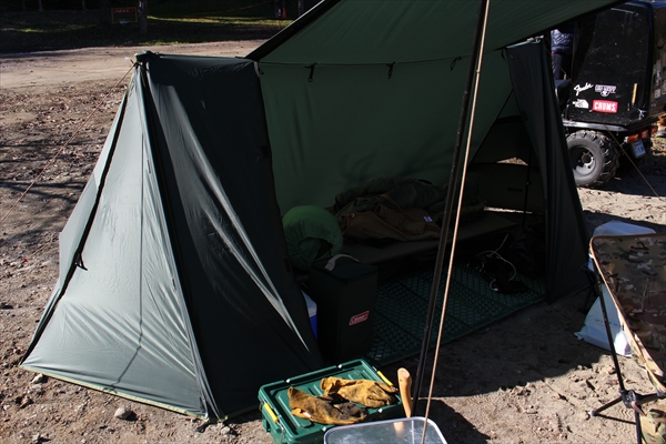 DDハンモック｜SuperLight A Frame Tent｜実例キャンプスタイル