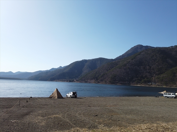 西ノ海キャンプ場 秒動画あり 山梨県