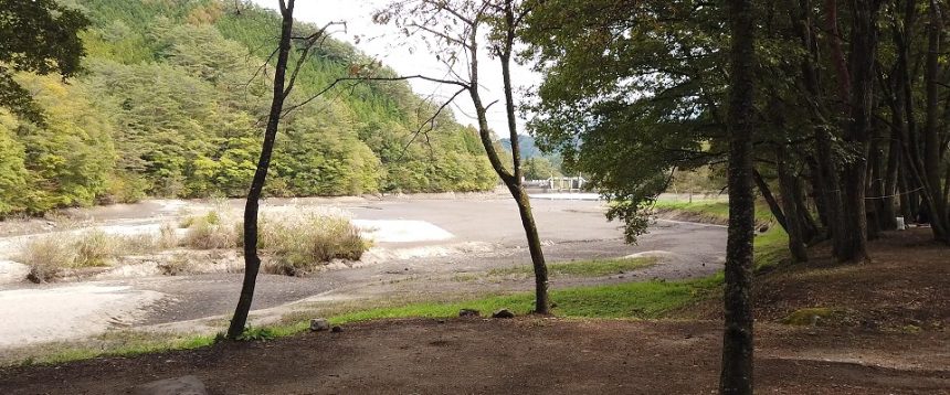 岩倉ダムキャンプ場 サイト