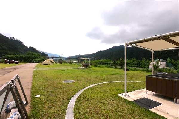 川原湯温泉駅キャンプ場