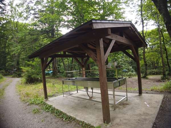 平湯キャンプ場
