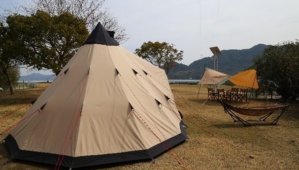 休暇村大久野島キャンプ場