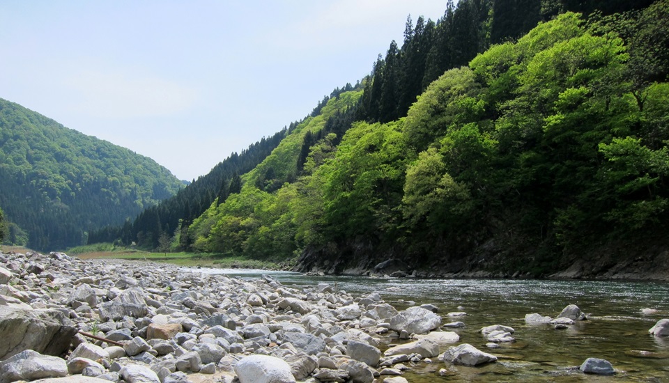 岐阜の山と川