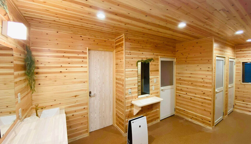 長瀞オートキャンプ場　男性シャワールーム