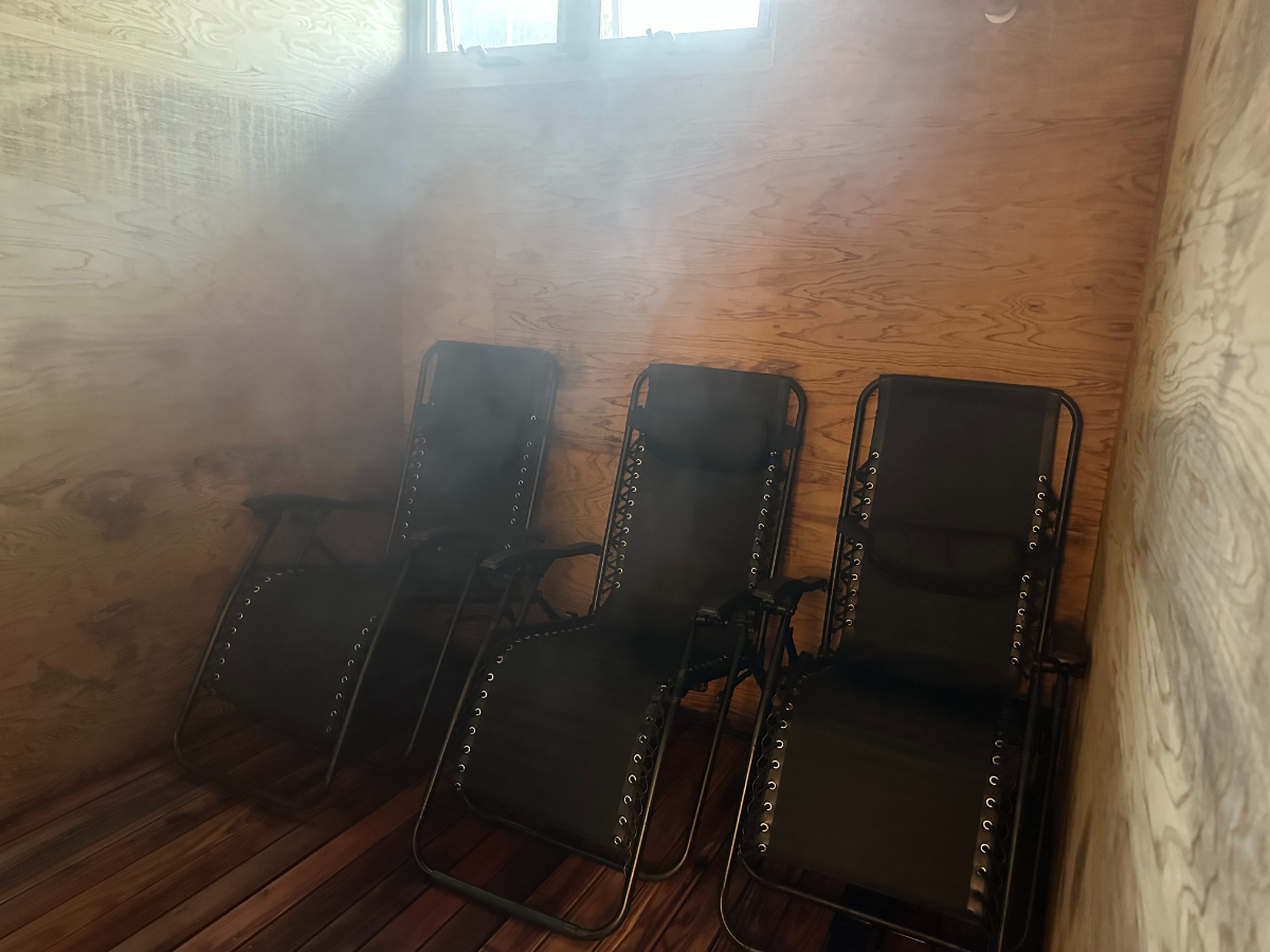 五色温泉オートキャンプ場サウナ