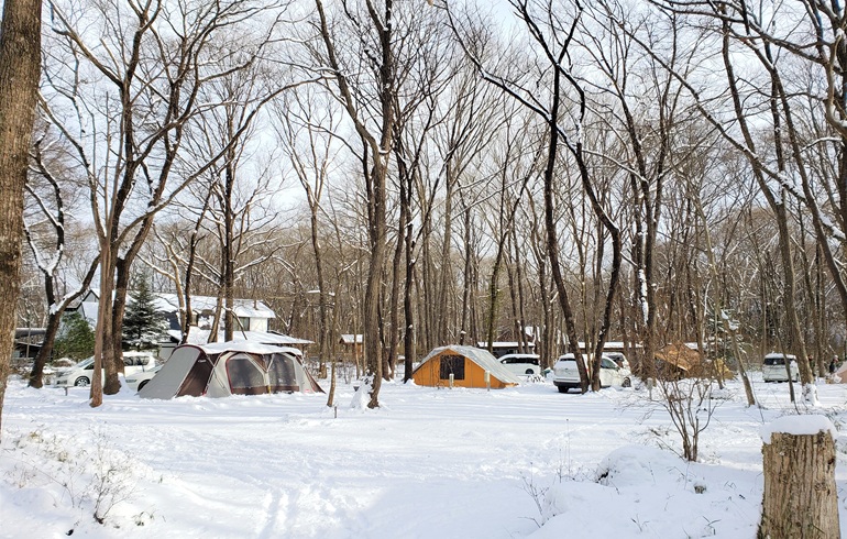 栃木県冬キャンプ