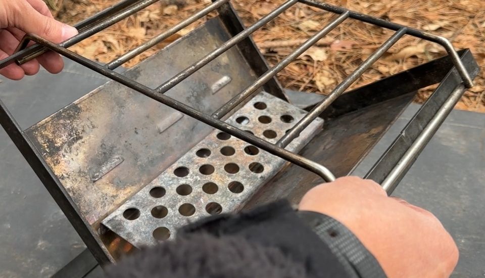 焚火台メンテナンス