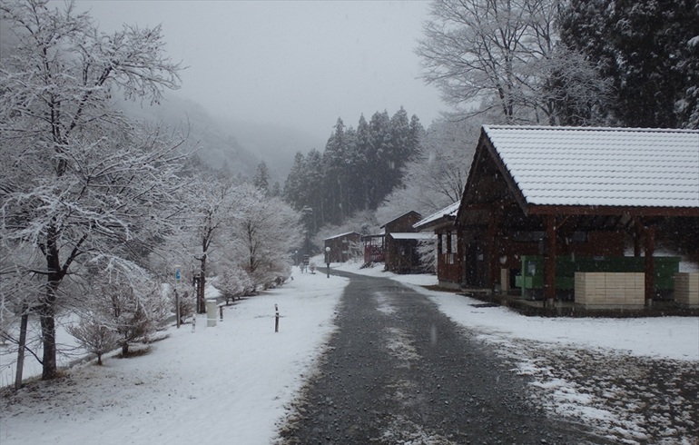 遠野オートキャンプ場冬キャン