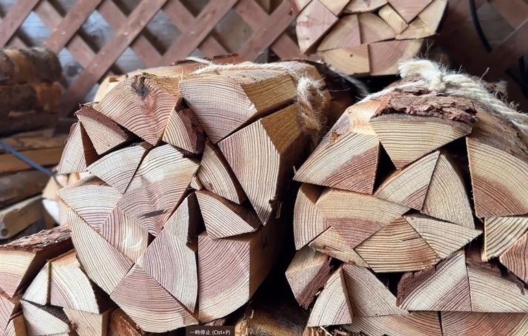 信州カラマツ薪