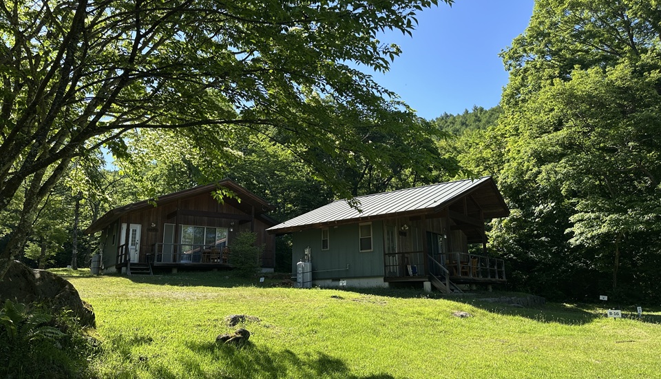 駒出池キャンプ場コテージ