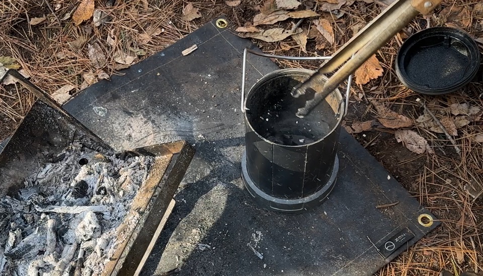 ロゴス　火消壺